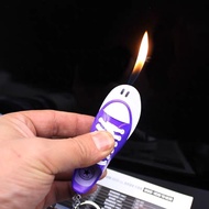 Sneaker Shape Ordinary Flame Lighter With Keychain 🔥Api biasa