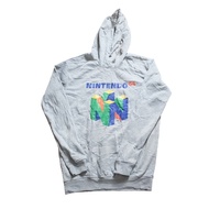Nintendo64 Hoodie Chest 22 Inches Length 29 Gray