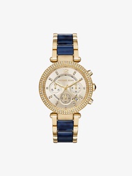 นาฬิกาข้อมือผู้หญิง Michael Kors Parker Multi-Function Champagne Dial Multi-color MK6238