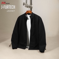 [FREE 1 BOXER BOX] Men's FASHION Fur-Lined Collar J-FURTECH 5S FASHION, Lightweight, Warm, Elegant M