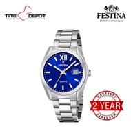 Festina F20707/4 Analog Silver Stainless Steel Strap Watch For Men
