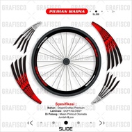 TERBARU!!! STICKER LIS VELG SEPEDA POLYGON RIM WELLSHET XTRADA 6 MTB