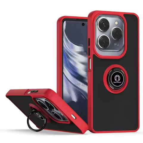 Rotatable bracket Phone case for Tecno Camon 30 4G 20 Pro 19 18P 18T 18 POVA 5 4 Spark 20 Pro 20C GO