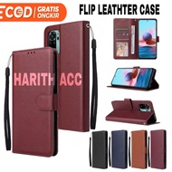 Oppo Reno 2 Reno 2F Reno 3 Reno 3 Pro Case Flip Cover Wallet Leather Leathter Case Cover Wallet Premium Softcase Leather Wallet