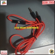 J196 ORIGINAL KABEL AUDIO 3.5MM AUX MIC HEADSET HEADPHONE MICROPHONE STEREO HANDSFREE EARPHONE MUSIK