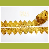 Roll lace / kebaya lace / fringe lace / kcl fan / lace border / lace beads Lace Border Border Lace