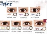 1-Day Acuvue Define คอนแทคเลนส์สีรายวัน (15คู่)