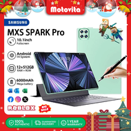MXS Tab SPARK Pro Android 5G/Wi-Fi Tablet 12GB+512GB 10.1" Screen Display With SIM Card Slot 6000mAh