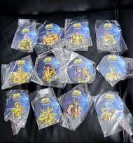 聖鬥士星矢 杯墊  mikiki  十二黃金聖鬥士  Saint  Seiya  黃道十二宮 十二星座  人物 十二人  12  Gold  Saints  杯墊全套