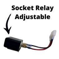 SOCKET RELAY ADJUSTABLE Y15 V2 Y16 R15 R25 V2 SOCKET RELAY SIGNAL LED FLASHER