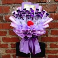 READY STOK BOUQUET BUNGA ROSE DAN COKLAT CADBURY