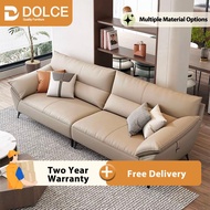 🇸🇬Italian Leather Sofa Living Room Sofa 2 Seater Sofa 3 Seater Sofa 4 Seater Sofa Sponge Sofa Small 