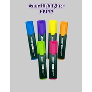 Astar Highlighter Pen HP177 @ HP155 / Pen Highlight HP155 Astar / 1 Box/ 12 Pcs/ Mix Colour/ Highlig