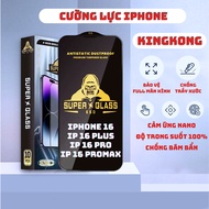 IPHONE 16 PLUS PRO MAX Kingkong full screen tempered glass | Screen protector for IPHONE |WOLF WOLF 