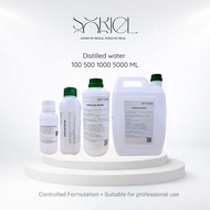 𝖘𝖔𝖗𝖎𝖊𝖑 Distilled Water H₂O – Solvent, Battery, Lab, Cosmetic, Industrial Use | 100 ML / 500 ML / 1 L