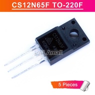 5pcs CS12N65F TO-220F CS 12N65F CS12N65FA9H TO220F 12N65 12A/650V Power MOSFET Transistor new origin