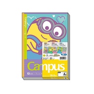 Showa Note Minions Campus Notebook Dot Grid A4 5-Pack 414520001