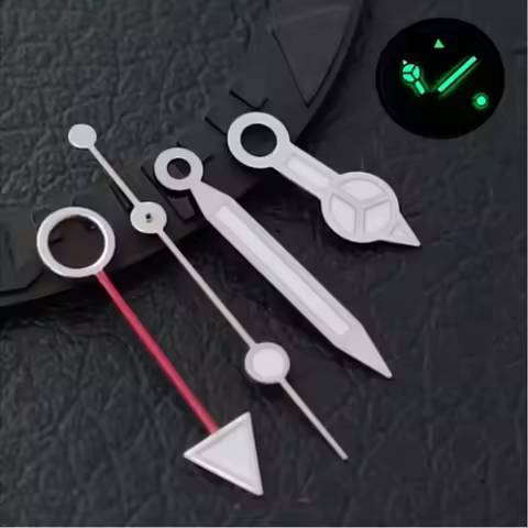 NH35 12.5mm * 12mm * 8mm A complete set of NH35 and 12.5mm GMT watch hands suitable for NH34 NH35 an
