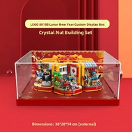 POP BRICKS | Dustproof Acrylic Display Box for Lego 80108 and 80109 Models