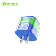 Yoodex หัวชาร์จ หัวชาร์จเร็ว หัวชาร์จ 30W Type C Flash Charge Adapter Fast Adapter อะแดปเตอร์ชาร์จเร