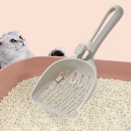 DFVDSPW Plastic Cat Litter Shovel with Hanging Hole Mesh Design Cat Sand Scoop Practical Grey Cat Sand Cleaning Scooper For Dog Cat Reptile