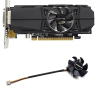 47MM FS1250-S2053A DC 12V 0.19A 3 Pin GTX 1050TI GPU Cooler Fan For Gigabyte GTX 1050Ti OC Low Profi