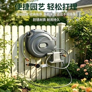 Automatic Telescopic Pipe Reel Garden Shrink Drum PVC Yarn-covered Pipe Household Garden Water Pipe 