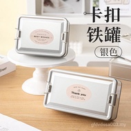 Hot Sale [1479 People Praise] Biscuit Packaging Box Tin Can Empty Can Candy Snack Snowflake Crisp Bi