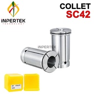 Collet SC42 Arbor Straight Chuck SC 42 Milling Colet Adapter Penjepit Endmill