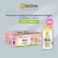 [Less Sweet] New Moon Bird’s Nest COLLAGEN STRIPS (Marine Collagen) 150g x 20 bottles