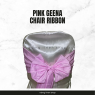 Geena Ribbon for Monoblock Chair Ribbon Catering Events Ribbon