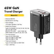 Essager 65W GaN3 Type-C Charger Fast charging QC PD3.2/3.0 AVS PPS SCP/FCP QC2.0/3.0/4.0 AFC Charger