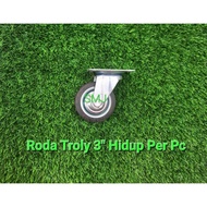[per PCS] 3" Live Cart Trolley Wheels (7.5cm) - per Piece