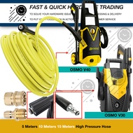 5M 10M 15M EXTEND HIGH PRESSURE HOSE OSMO V30 V40 PRESSURE WASHER CLEANER WATER JET OSMO V 30 40 CAR
