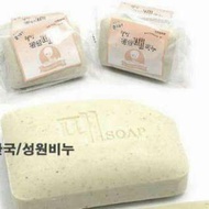 韓國純天然12種漢方人蔘 去角質身體皂