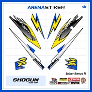 SH12c Sticker SUZUKI Shogun 125 Sp Sticker Striping Lis Shogun 125 Retro Variation Racing LineDesign