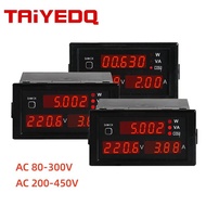 DL69-2048 Ampe Kế Vôn Kế Xoay Chiều Đa Năng Đồng Hồ Đo Dòng Điện Điện Áp AC 80-300V