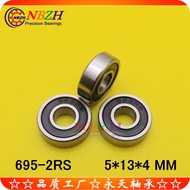 Stainless Steel Ball Bearing S695ZZ 695ZZ 695-2RS 1000095 R-1350 5 * 13 * 4 XNVH