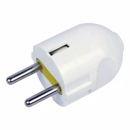 QUALITY ROUND PLUG GROUND PLUG 3 PIN PLUG 10A 16A 250V