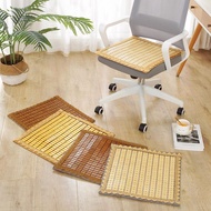 Mahjong Mat Cushion Summer Breathable Office Chair Car Cool Bamboo Mat Student Stool Chair Cushion