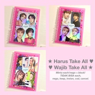(must take all) photocard official nct newjeans loona: haechan jaehyun ten hanni | Album merch Md me