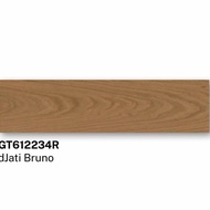 Granit Motif Kayu Roman Djati Bruno Ukuran 15X60