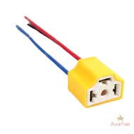 [AuraYuer] High Quality H4 Ceramic Wire Wiring Car Light Bulb Lamp Harness Socket Plug Auto H4 Conne