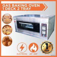 Bravo Gas Baking Oven With Digital Controller 1 Deck 2 Tray Commercial Use