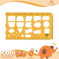 Butterfly Screen Printing Butt BT-2030 Flow Chart Ruler/