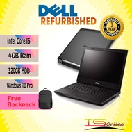 Refurbished Dell Latitude I5 4GB 320GB HDD-Free Laptop Bag/1 Year Warranty