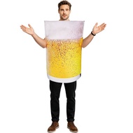 Cosplay Halloween Costume Party Costume Foaming Beer Funny costume Funny Suit BOG