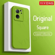 For Xiaomi13T Pro Case YIYONG Square Liquid Silicone Soft Cover For Xiaomi 13 Ultra Mi 13T Xiomi Mi13 T Mi13T Pro Xiaomi13 Lite Shockproof Phone Cases