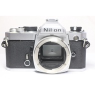 Nikon FM Silver 35mm SLR Film Camera Body Only From Japan