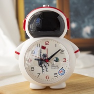 Spaceman Alarm Clock Creative Students Use Multifunctional Silent Bedside Luminous Lazy Cartoon Spea